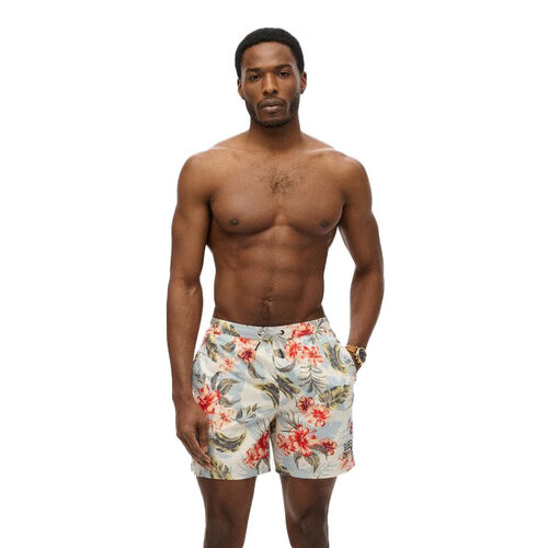 Superdry Hawaiian Print 17 Swim Short